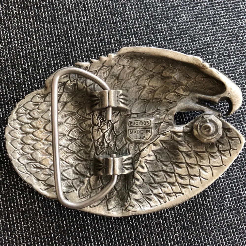 Vintage EJC 95 Eagle Buckle with Leather belt 30